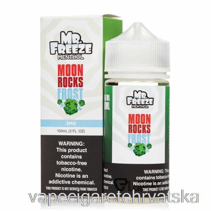 Vape Cigarete Moonrocks Frost - Mr Freeze - 100ml 3mg